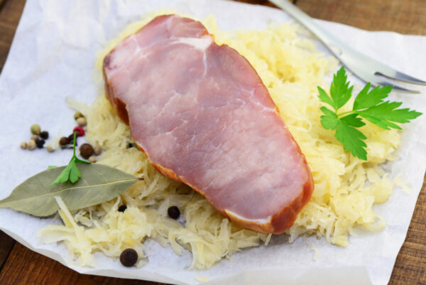 Kasseler mit Kraut